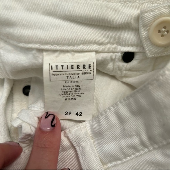 Pierre Balmain Ombre Skinny Jeans in Black & White sz 28 - Picture 4 of 6